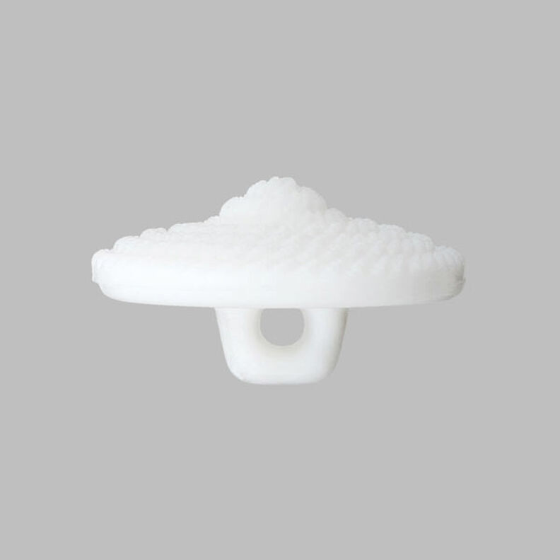 Botão de plástico, Glandorf – branco,  image number 2