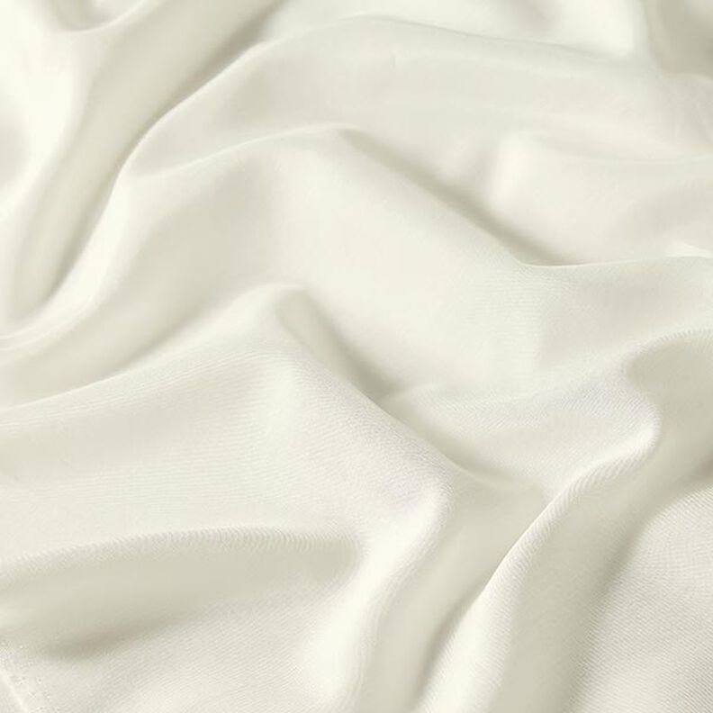 Tecido de algodão e seda super leve Voile – branco sujo,  image number 2