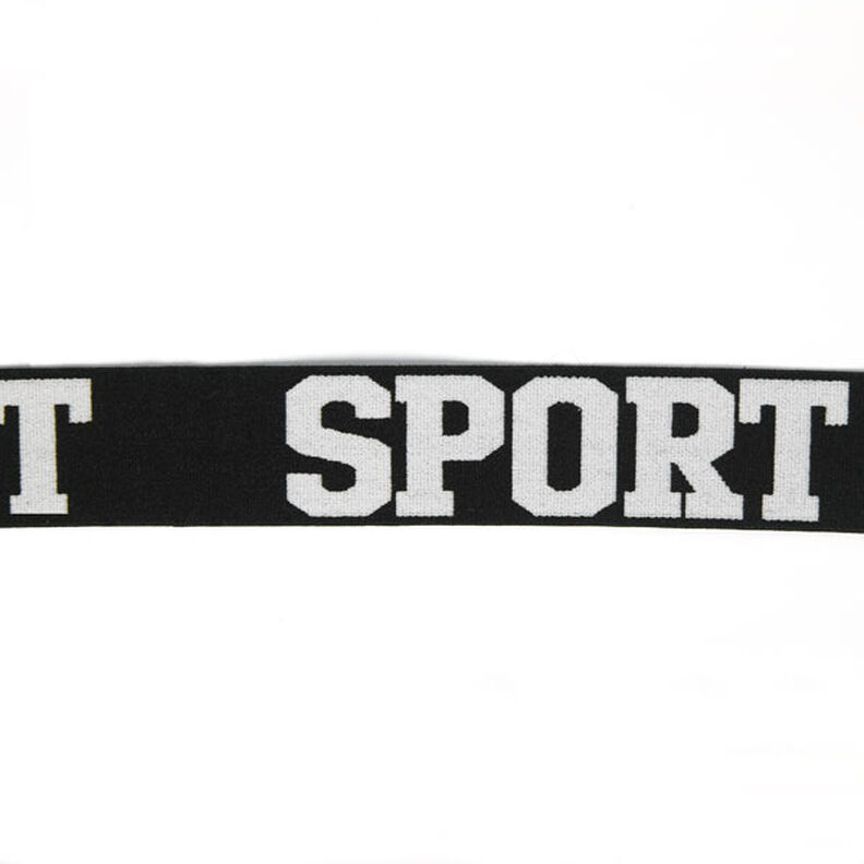 Elástico Sport – preto/branco,  image number 1