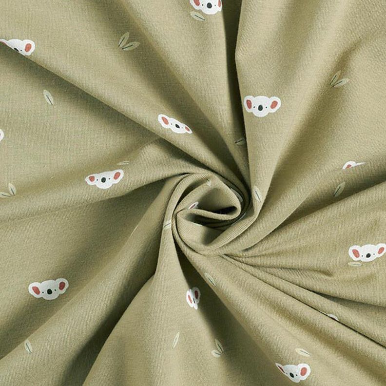 Jersey de algodão Cabeças de coala – pistáchio,  image number 3