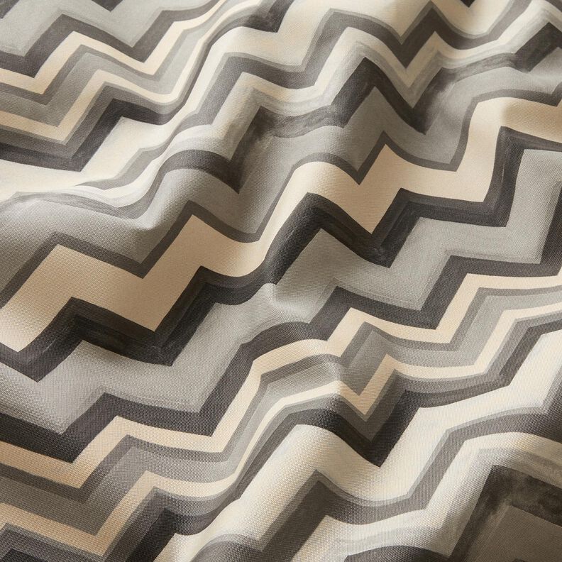 Tecido para exteriores Lona Picos – cinzento,  image number 2