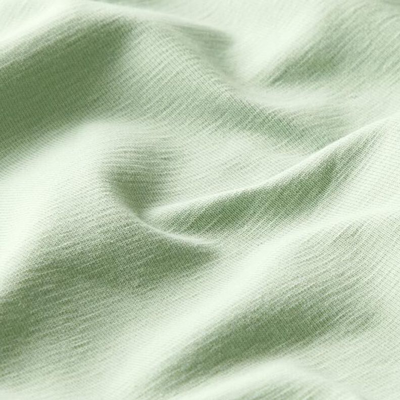 GOTS Jersey de algodão | Tula – verde pastel,  image number 2