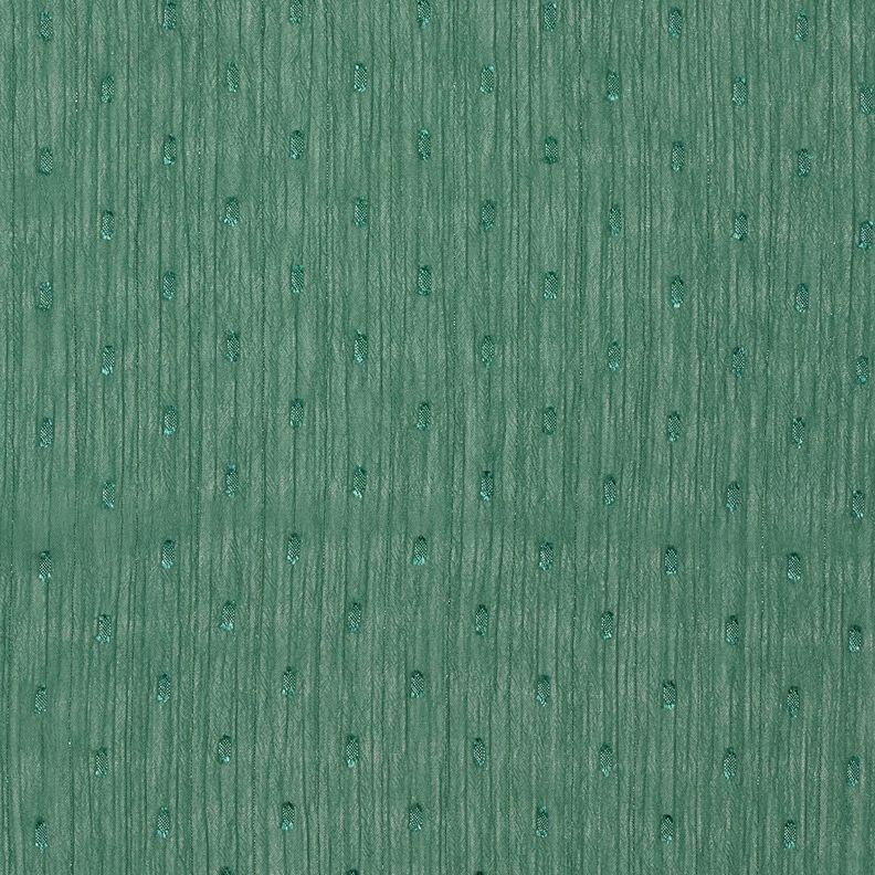Chiffon Dobby Metálico Riscas de Giz – verde pinheiro/prata metálica,  image number 1