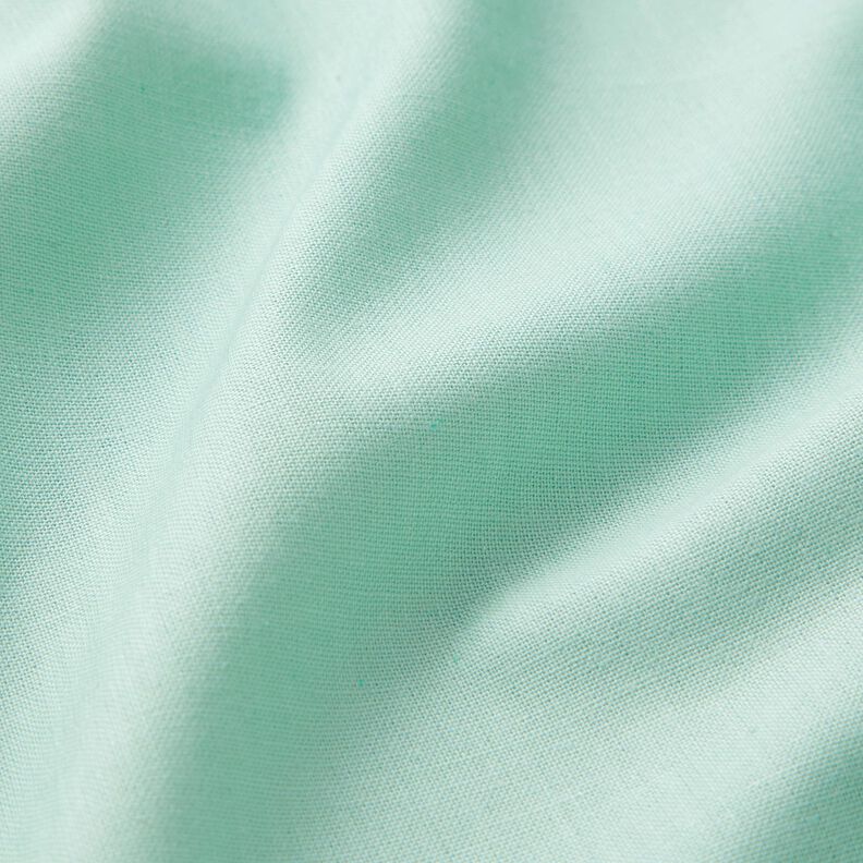 Tecido de algodão Popelina Liso – menta clara,  image number 2