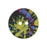 Botão de madrepérola, 2 furos  – mistura de cores,  thumbnail number 1