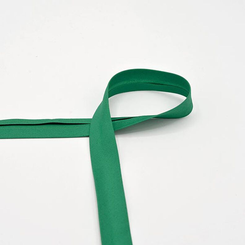 Fita de viés em algodão Popelina [20 mm] – verde,  image number 1