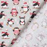 Tecido de algod&atilde;o Cretone Pinguins &ndash; cinzento-prateado,  thumbnail number 4