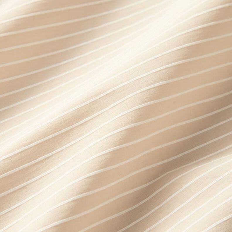 Tecido Stretch elástico na longitudinal às riscas diagonais – beige,  image number 2