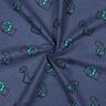 Flanela de algodão Dinossauros atrevidos | Poppy Fabrics – azul ganga/verde esmeralda,  thumbnail number 3