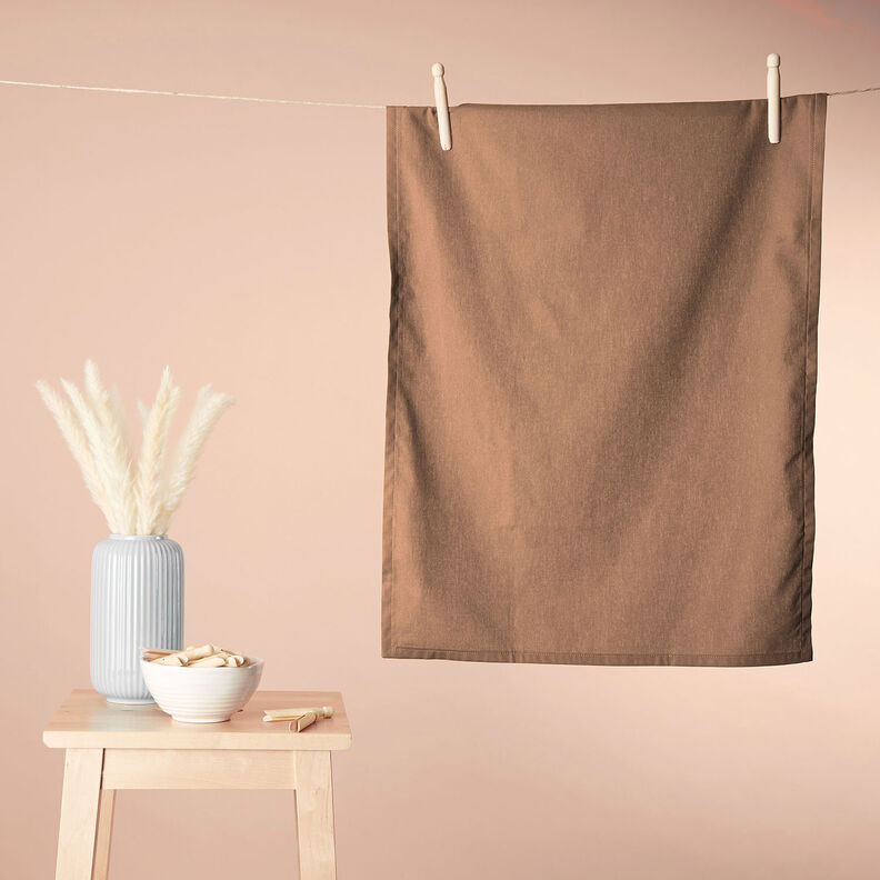 Tecido de algodão Cretone Liso – canela,  image number 8