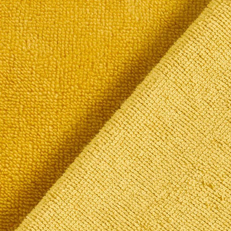 Tecido turco fofo Bambu Liso – amarelo-caril,  image number 3