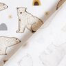 Popelina de algodão Ursos polares Impressão Digital – branco,  thumbnail number 4