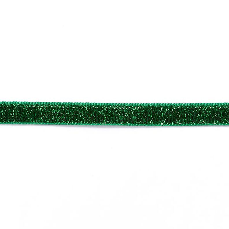 Fita de Veludo Metálico [10 mm] – verde pinheiro,  image number 2