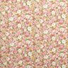 Popelina de algodão Flores românticas – rosa/bege,  thumbnail number 1
