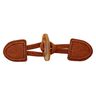 Fecho para duffle coat [ 95 mm ] – castanho médio,  thumbnail number 2