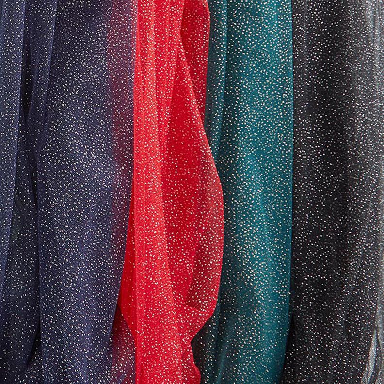 Tule Brilho Royal – azul-marinho/prateado,  image number 5