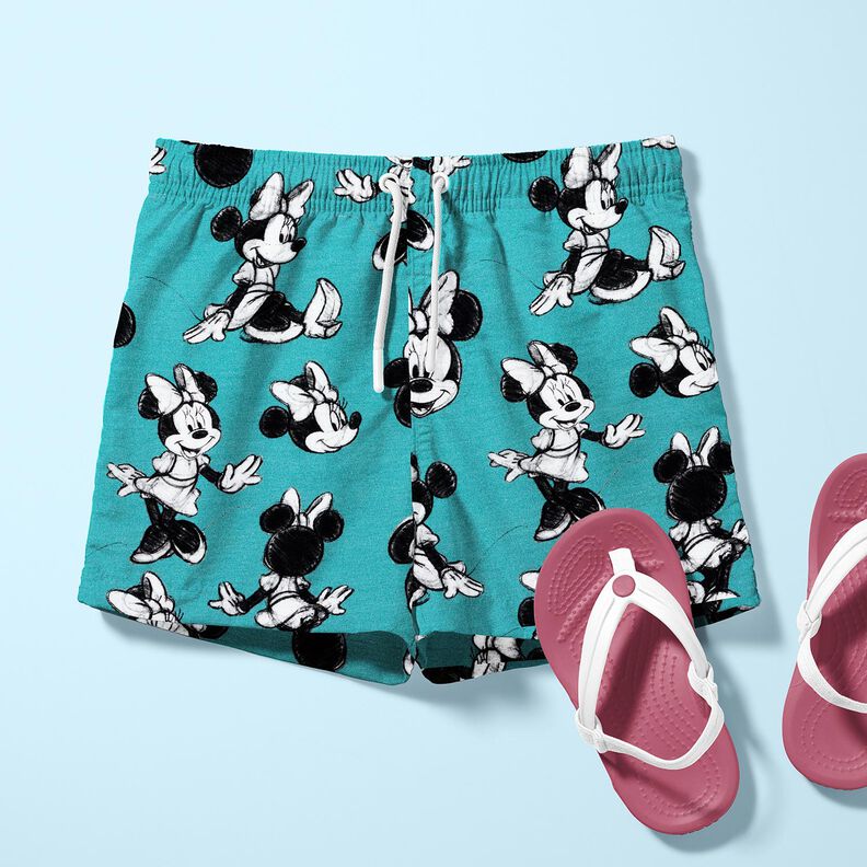 Jersey de algodão Minnie | Disney – azul claro,  image number 6