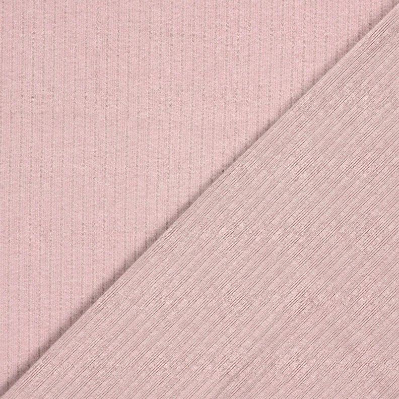 Malha canelada super macia Lisa – rosa-velho claro,  image number 4