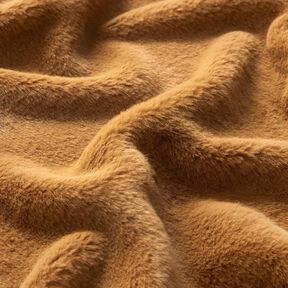 pele sintética de alta qualidade lisa – castanho-avermelhado, 