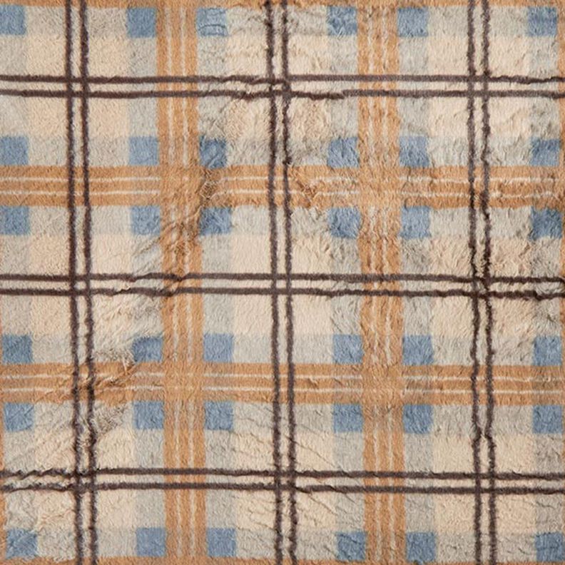 Pelo artificial Xadrez grande – anémona,  image number 1