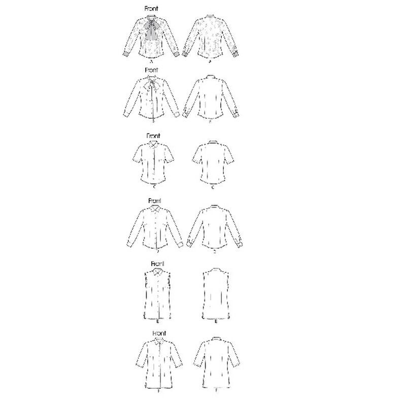 Blusa , Vogue 8772 | 32 - 48,  image number 12