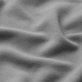 Sweatshirt cardada liso Lurex – cinzento escuro/prateado, 