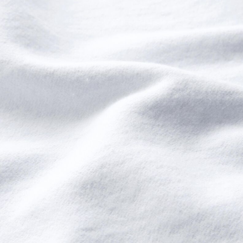Tecido de algodão Molton – branco,  image number 2
