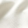 Jersey mini favos de algodão lisa – branco,  thumbnail number 3
