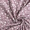 Jersey de algodão Florzinhas bicolores  – rosa-velho escuro,  thumbnail number 3
