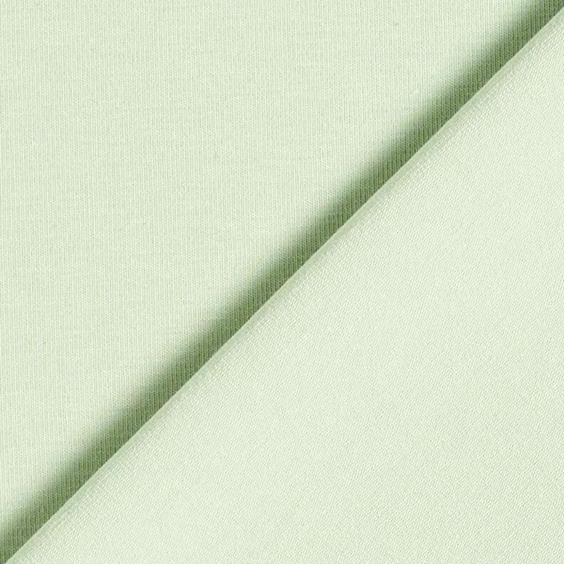 GOTS Jersey de algodão | Tula – verde pastel,  image number 3