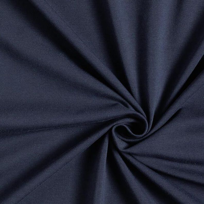 GOTS Jersey de algodão | Tula – azul-marinho,  image number 1