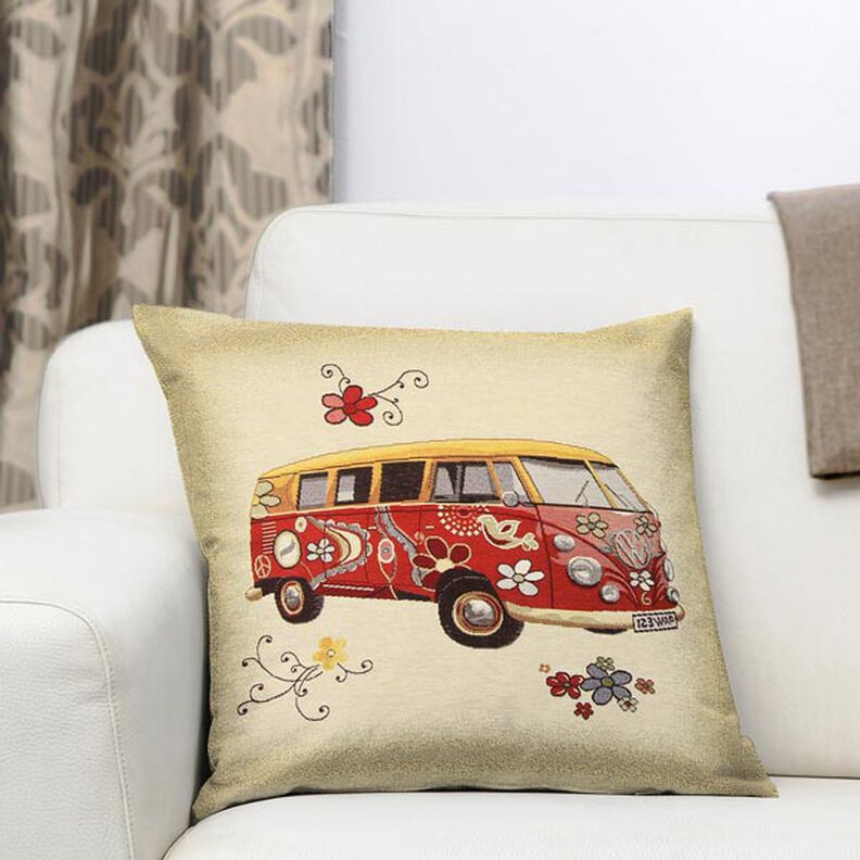 Peça de gobelina VW Kombi colorido,  image number 4