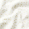 Tecido de algodão Popelina Pintas finas – branco sujo/dourado,  thumbnail number 2
