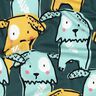 Jersey de algodão Cães de orelhas caídas | Poppy Fabrics – verde escuro,  thumbnail number 2