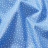Tecido de algodão Cretone Pintas finas – azul,  thumbnail number 2