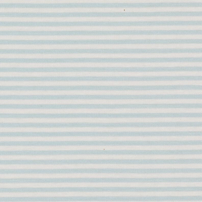 Jersey de algodão Riscas estreitas – branco sujo/menta clara,  image number 4