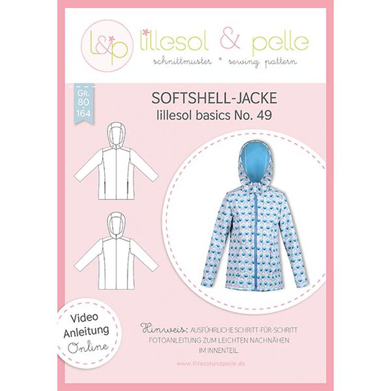 Casaco Softshell, Lillesol & Pelle No. 49 | 80 - 164,  image number 1