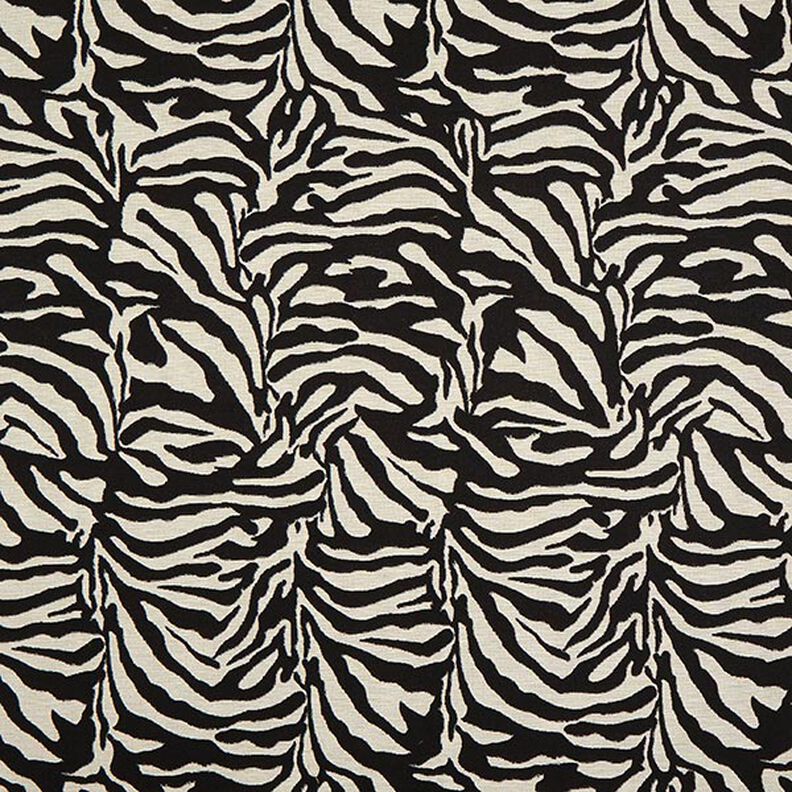 Jacquard Gobelina zebra &ndash; preto/branco,  image number 1