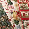 Tecido para decoração Gobelina Rosa mosqueta – bege claro/vermelho,  thumbnail number 11