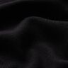 Tecido de malha de algodão – preto,  thumbnail number 2