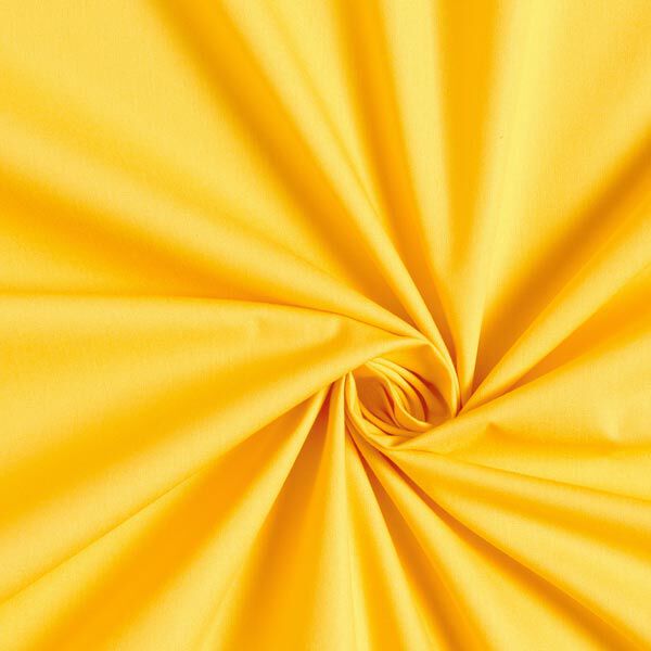 Popelina de algodão Liso – amarelo-sol,  image number 1