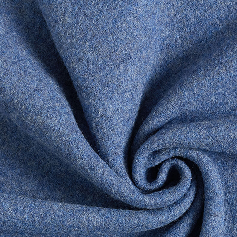 Lã grossa pisoada Melange – azul ganga,  image number 1