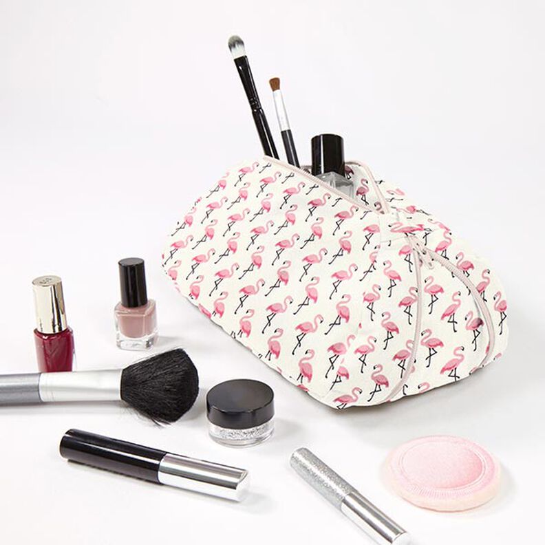 Algodão revestido Flamingo – branco sujo,  image number 6