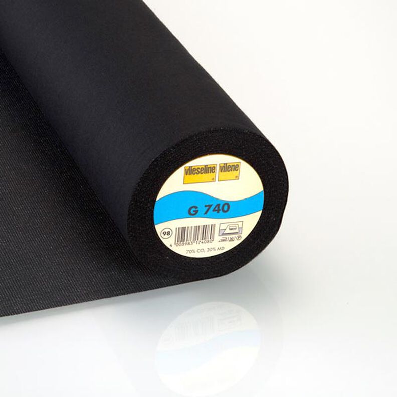G 740 Entretela de tecido | Vlieseline – preto,  image number 1