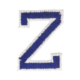 Aplicação Letra Z [ Altura: 4,6 cm ] – azul-marinho, 