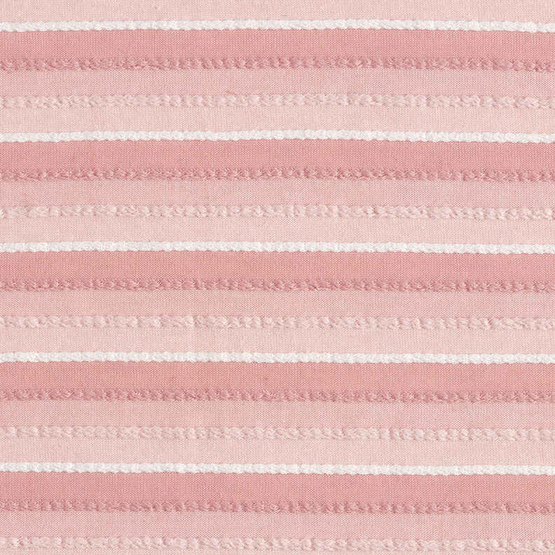 Malha fina Fita de cordão – rosa/branco,  image number 1