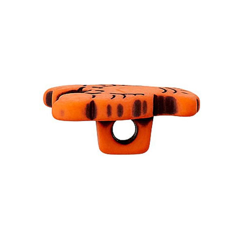 Botão de poliéster Pé Lagosta -cor de laranja,  image number 2