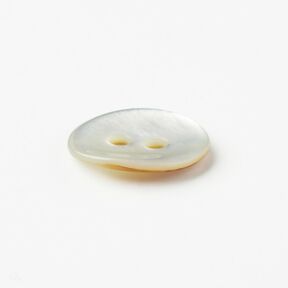 Botão de madrepérola Agoya [Ø 11 mm] – marfim, 