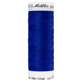 Linha de coser Seraflex para costuras elásticas (1078) | 130 m | Mettler – azul real, 
