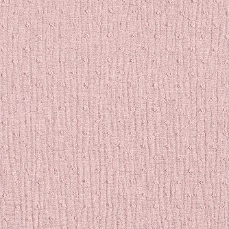Musselina/ Tecido plissado duplo dobby – rosa-velho claro,  image number 1